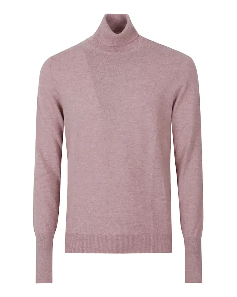 Ballantyne roll-neck cashmere sweater - Rosa Rosa