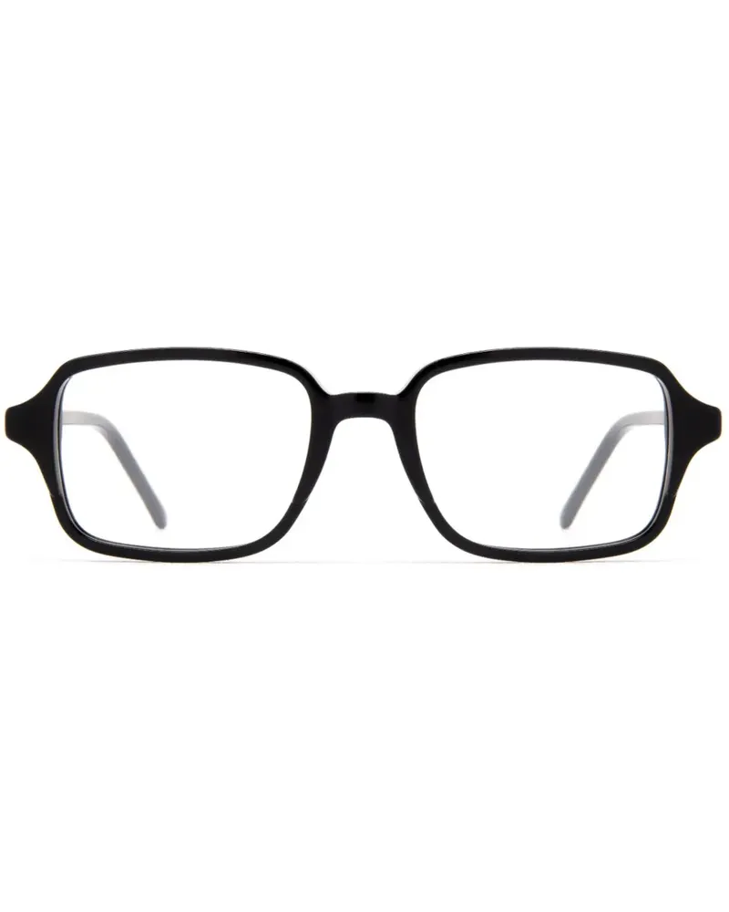 Gucci Brille mit eckigem Gestell - Schwarz Schwarz