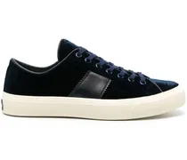 Cambridge Sneakers mit Kroko-Optik - Blau
