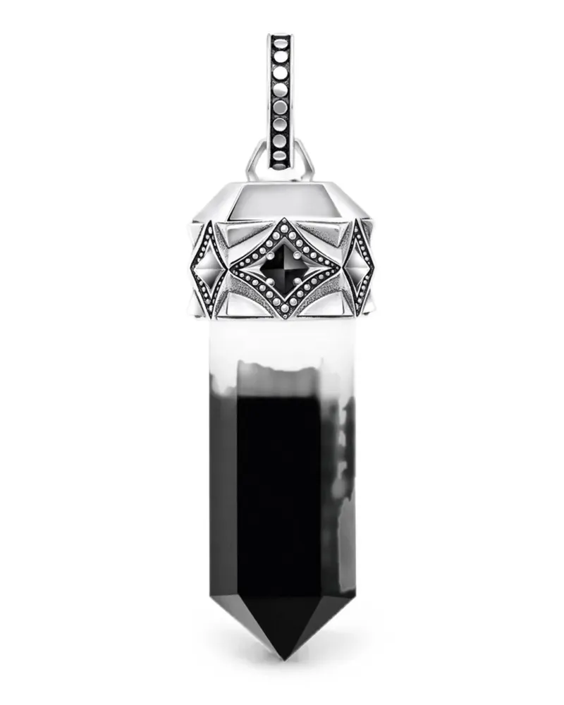 Thomas Sabo Anhänger mit Onyx - Silber Silber