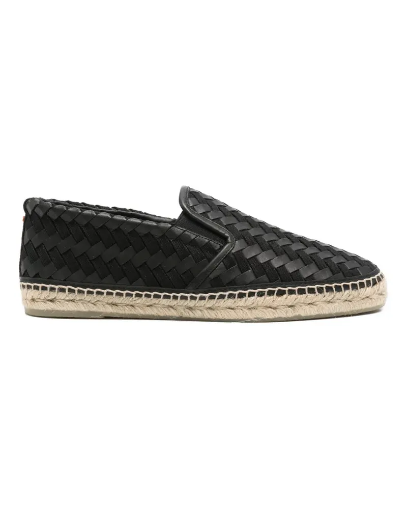 Castañer woven-design espadrilles - Schwarz Schwarz