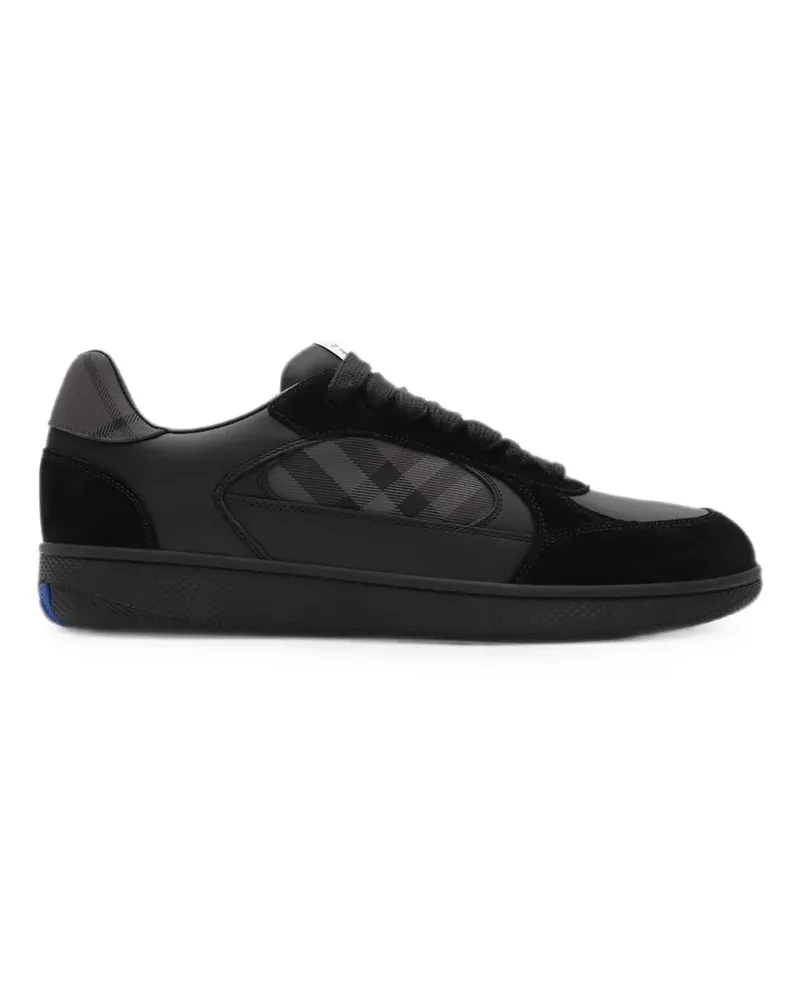 Burberry Terrace check-panel sneakers - Schwarz Schwarz