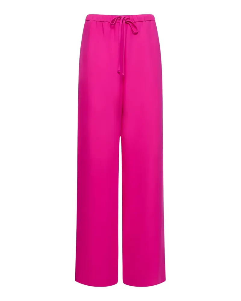 Valentino Garavani Cady Couture palazzo trousers - Rosa Rosa