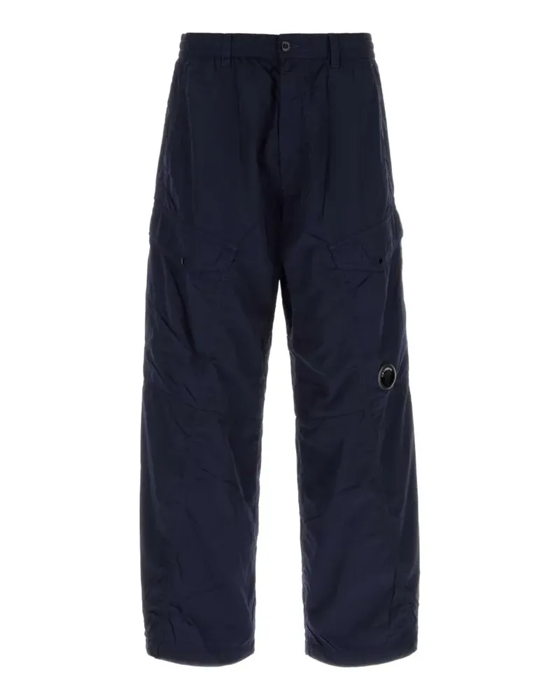 C.P. Company Chrome-R Lens Cargohose ohne Seitennähte - Blau Blau