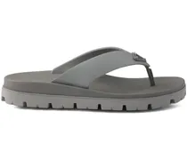Flip-Flops aus Gummi - Grau