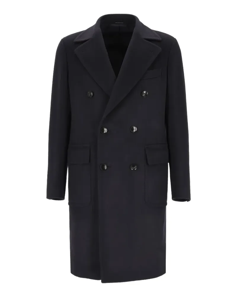 Al Duca D’Aosta 1902 double-breasted coat - Blau Blau