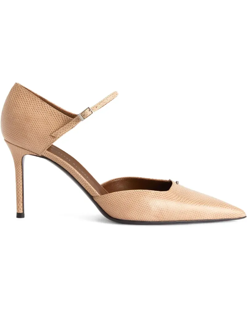 Giuseppe Zanotti Raquel D'Orsay Pumps 85mm - Nude Nude