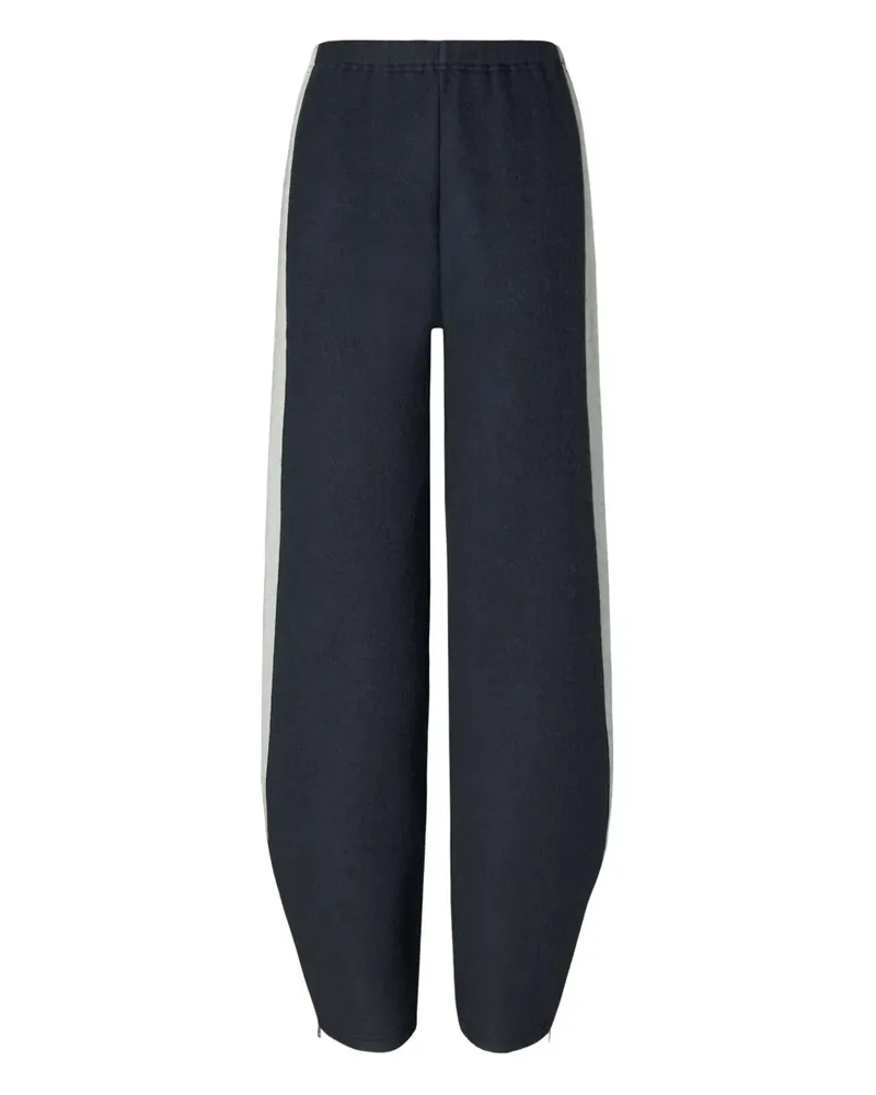 Tory Burch Gestreifte Jogginghose - Blau Blau