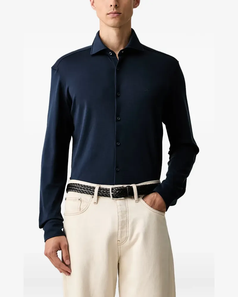 Paul & Shark long-sleeve button-down shirt - Blau Blau