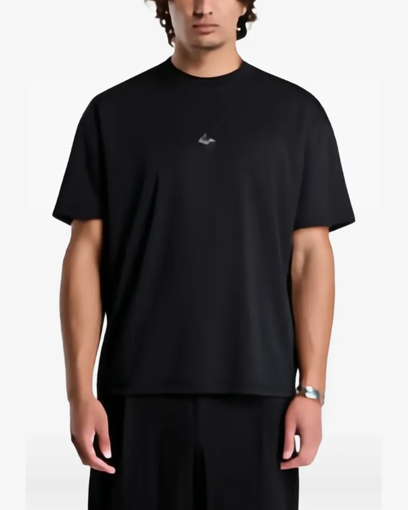 REPRESENT 24/7 T-Shirt mit Logo-Print - Schwarz Schwarz