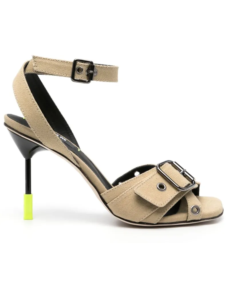 MSGM Sandalen mit Ösen 95mm Nude