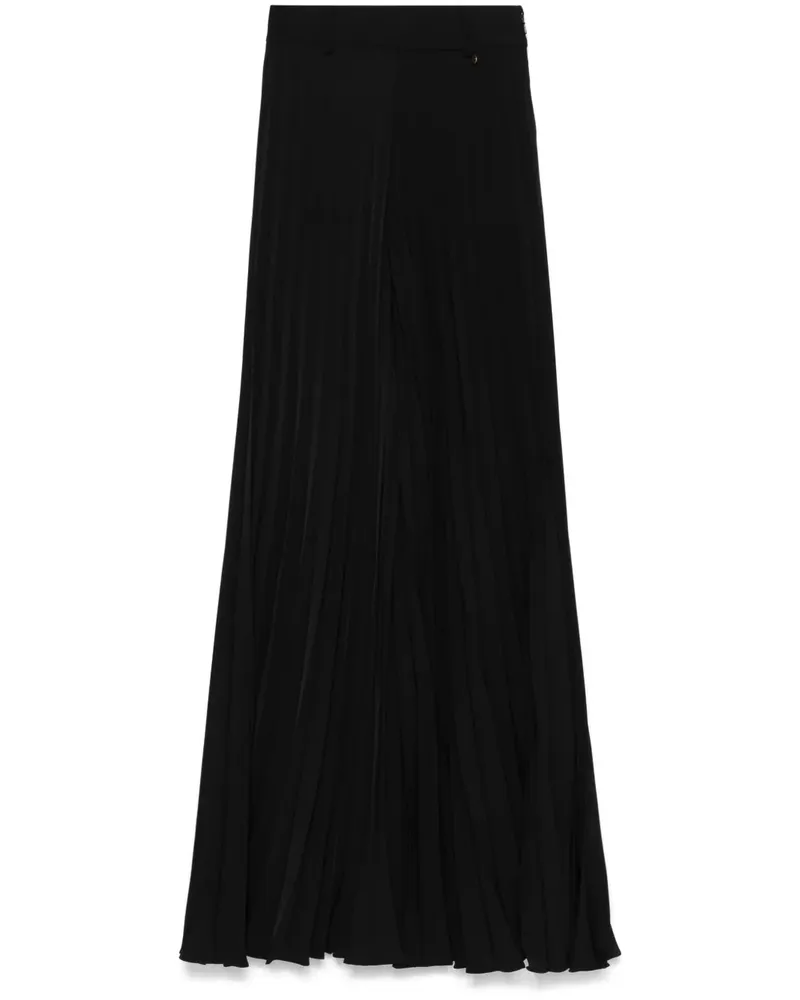 NISSA Hose mit Bundfalten - Schwarz Schwarz