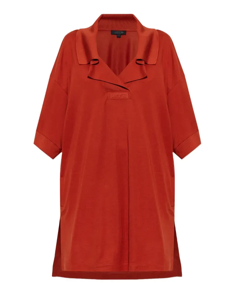 Lacoste Runway mini dress - Orange Orange