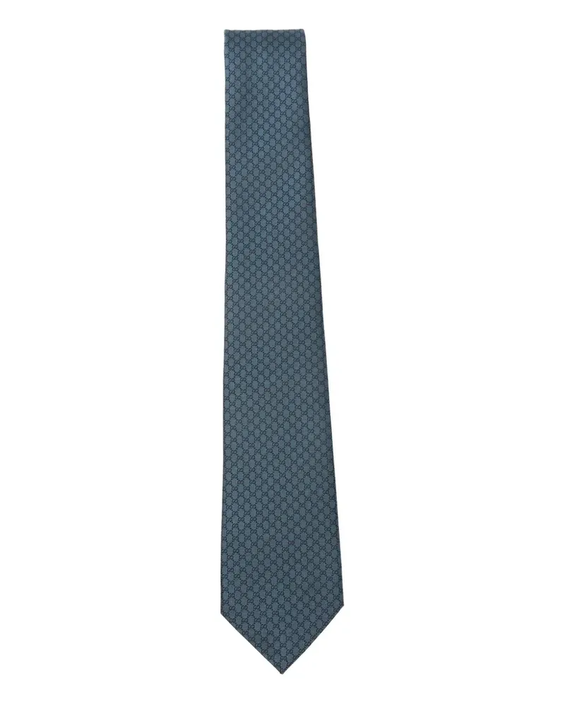 Gucci silk tie - Blau Blau