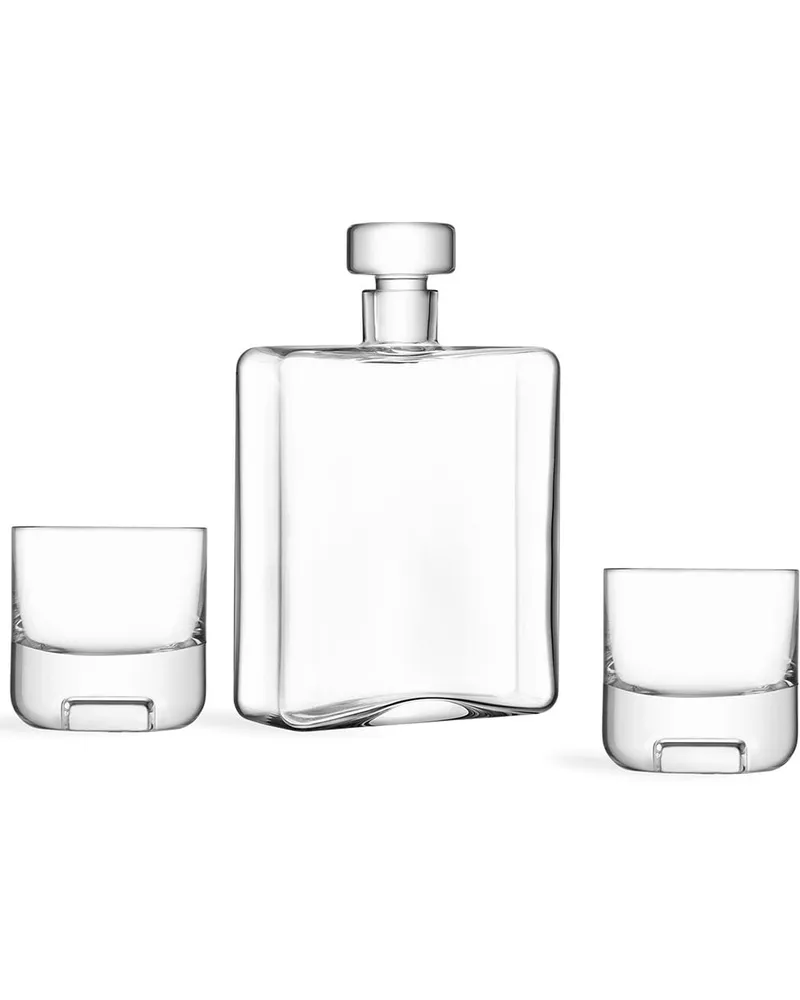 LSA International Cask Whiskey-Set - Weiß Weiß