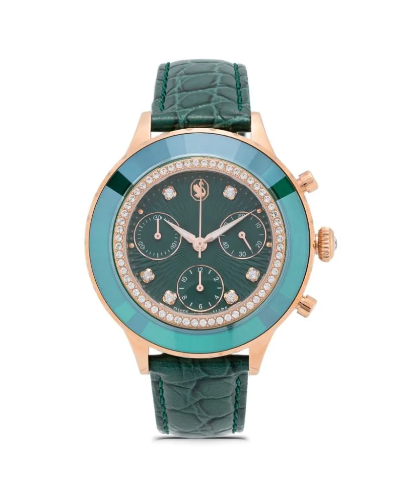 Swarovski Octea Chrono Armbanduhr 37mm - Grün Grün