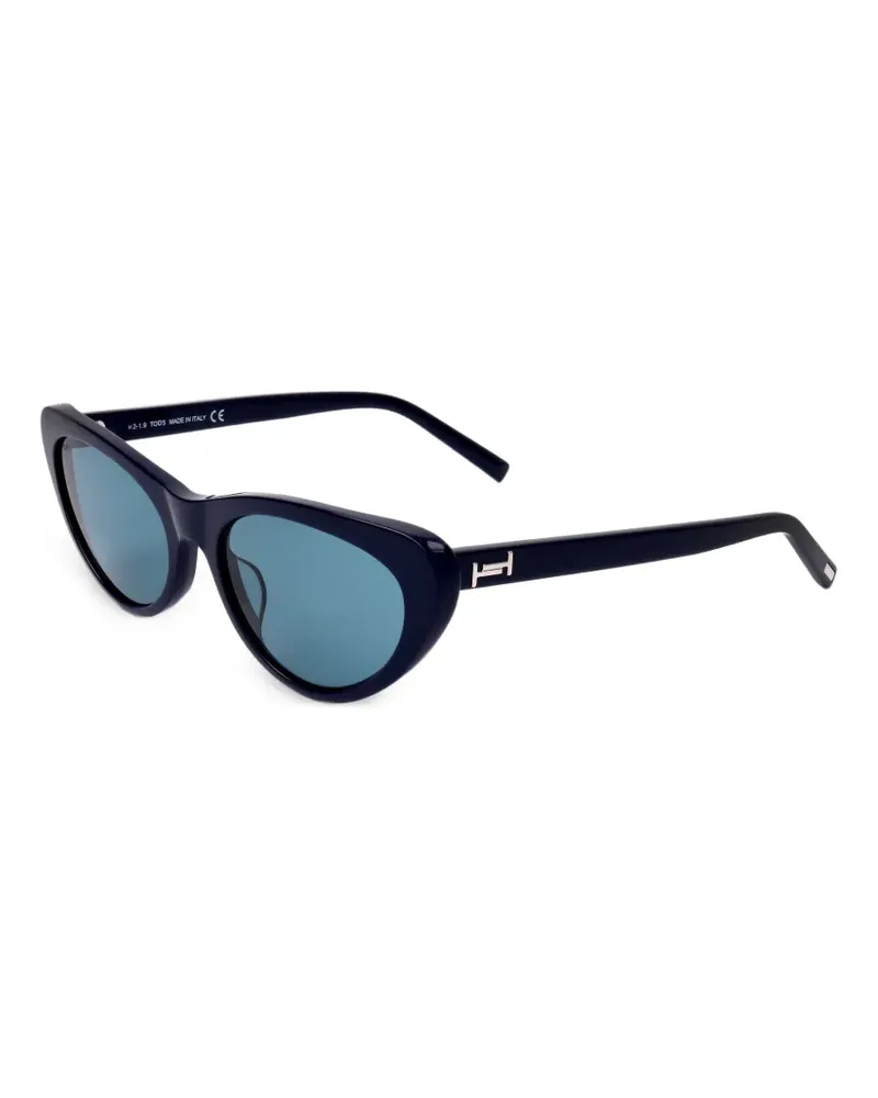 TOD'S Sonnenbrille mit Cat-Eye-Gestell - Blau Blau