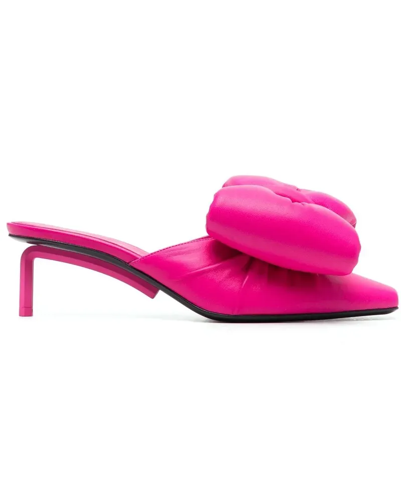 OFF-WHITE Allen Pantoletten - Rosa Rosa