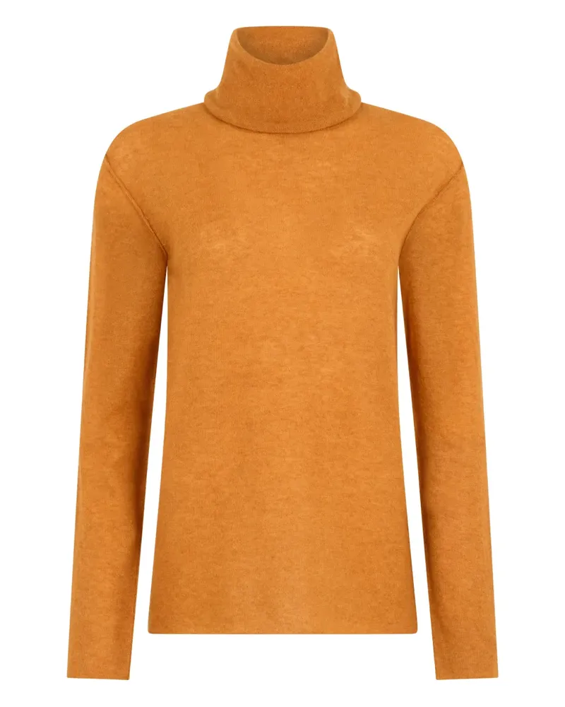 Malo roll-neck sweater - Orange Orange
