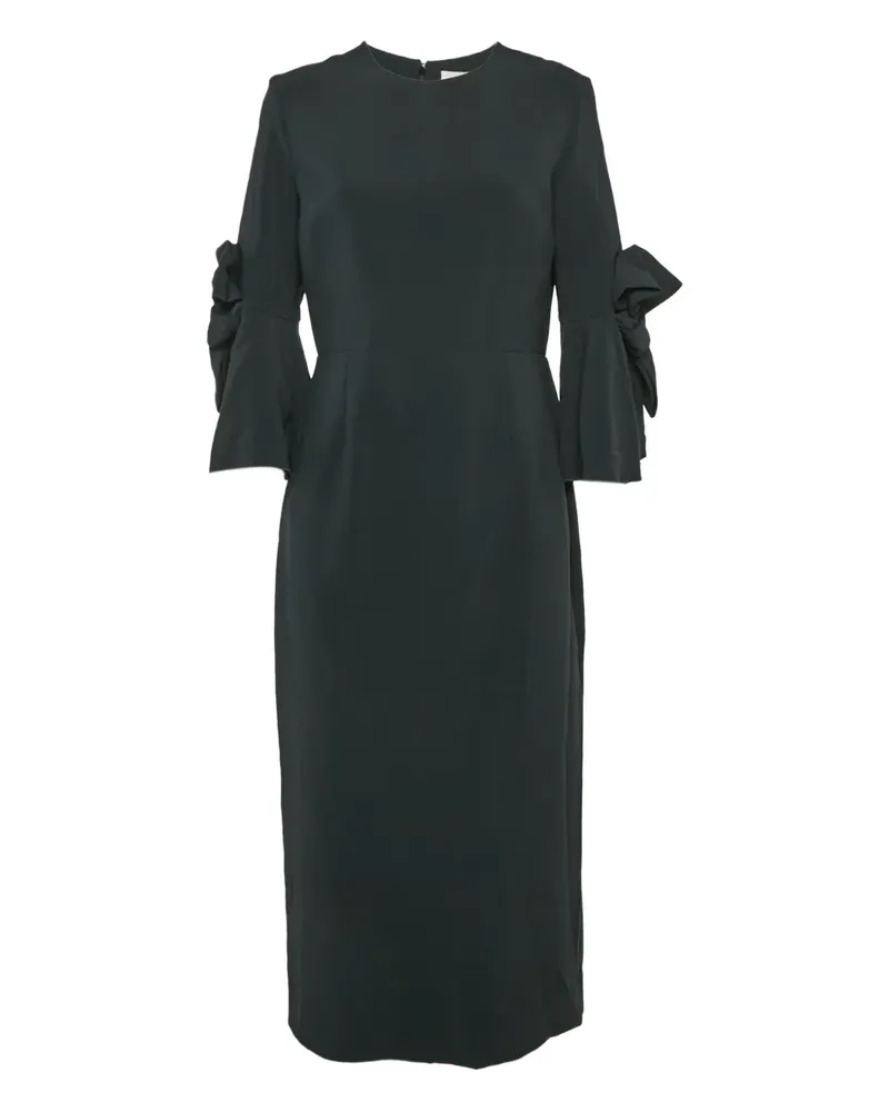 Roksanda Ilincic Kleid mit Schleifendetail - Schwarz Schwarz