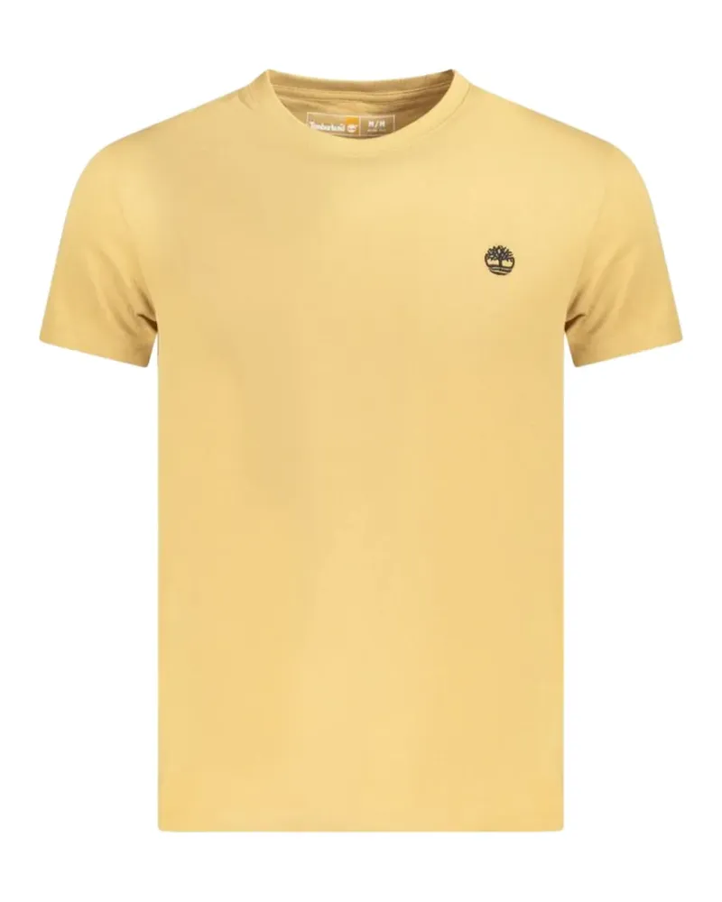 Timberland T-Shirt mit Logo-Stickerei - Nude Nude