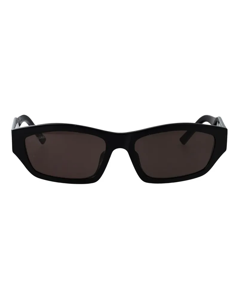 Balenciaga rectangle sunglasses - Schwarz Schwarz