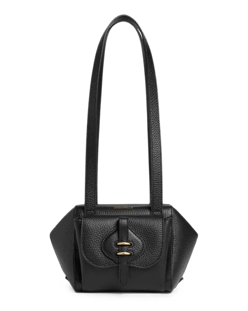 Coccinelle Kleine Mavery Pocket Schultertasche - Schwarz Schwarz