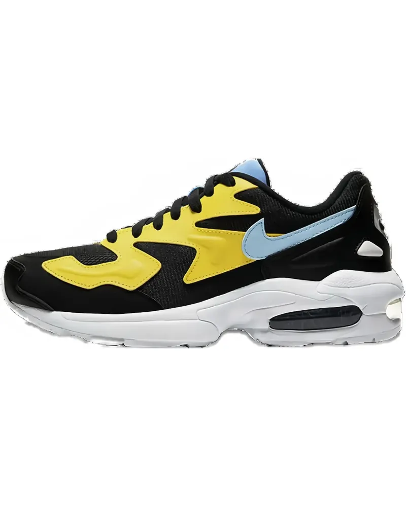 Nike Air Max 2 Light Yellow/Light Blue/Black Sneakers - Schwarz Schwarz