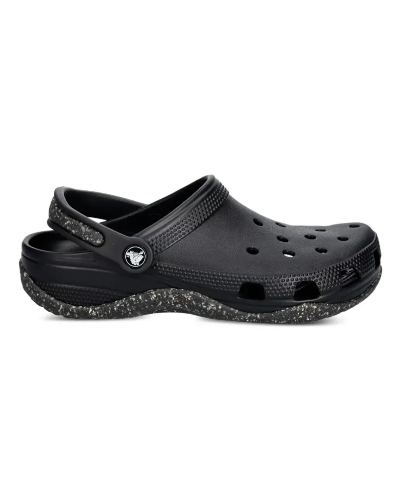 Crocs Classic Evo Clogs mit melierter Sohle - Schwarz Schwarz