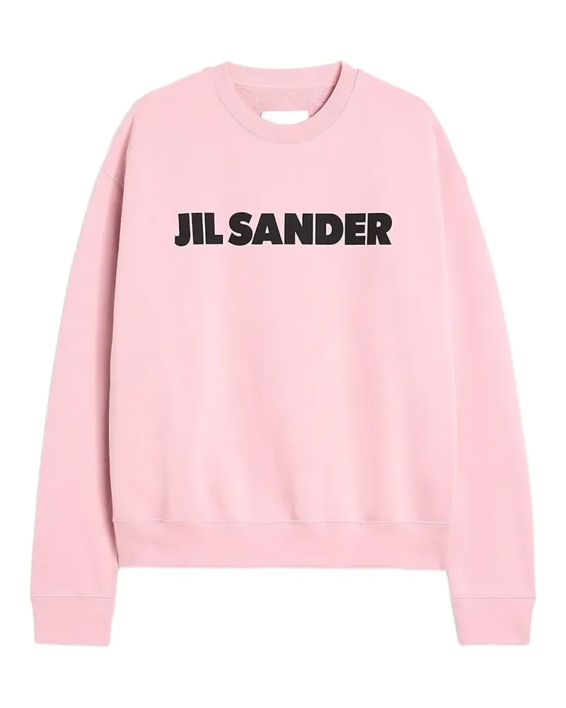 Jil Sander Sweatshirt mit Rundhalsausschnitt - Rosa Rosa