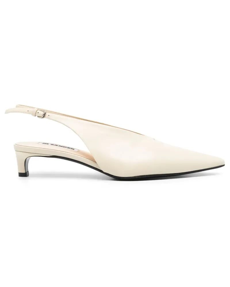Jil Sander Slingback-Pumps 40mm - Nude Nude