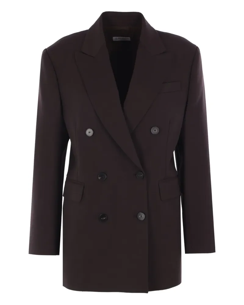 Alberto Biani Doppelreihiger Blazer - Braun Braun