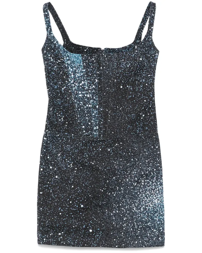 Giuseppe di Morabito Minikleid mit Sternbild-Print - Blau Blau
