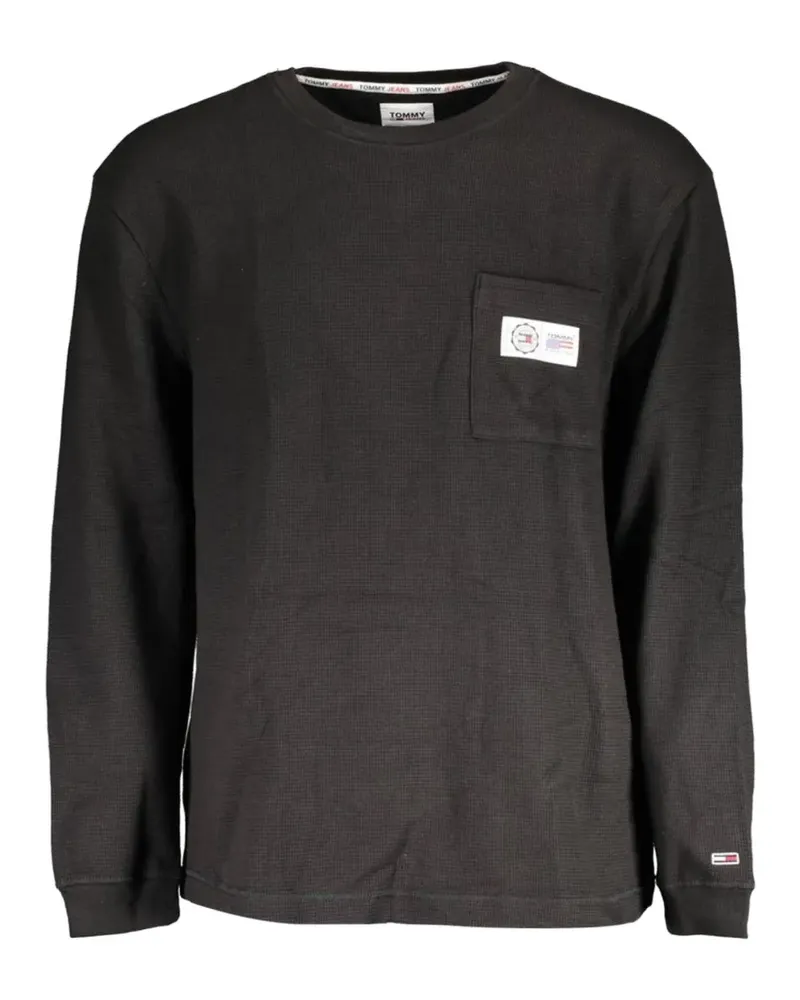 Tommy Hilfiger waffle-knit sweater - Schwarz Schwarz