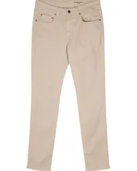 Boglioli Jeans mit Logo-Patch Nude