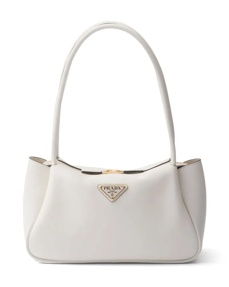 Prada Mittelgroße Darling Tote Bag - Weiß Weiß