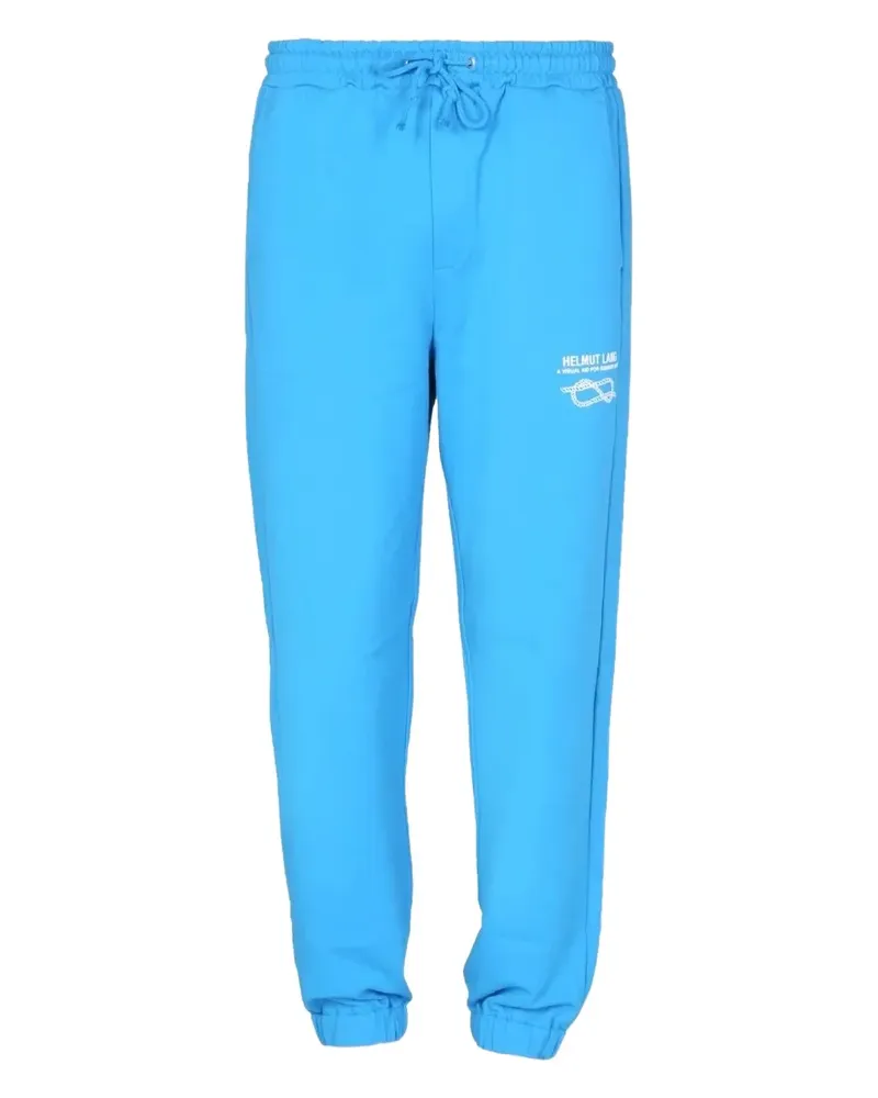 Helmut Lang Jogginghose mit Kordelzug - Blau Blau