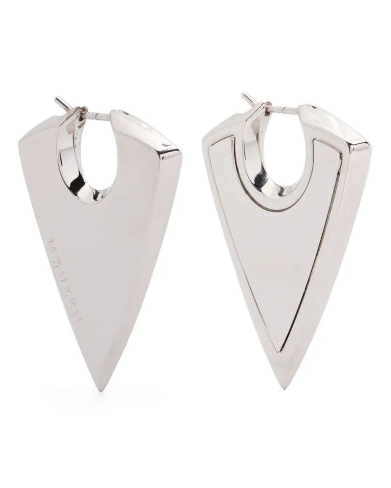 Alexander McQueen Ohrringe mit Pfeilen - Silber Silber