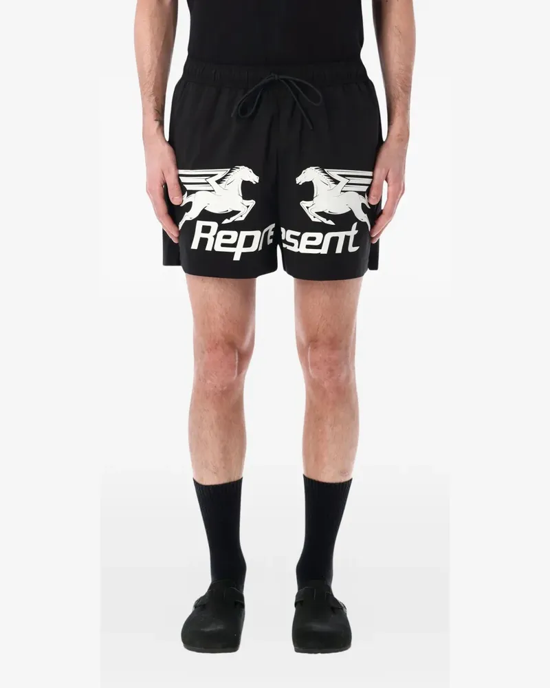 REPRESENT Nothing Faster swim shorts - Schwarz Schwarz
