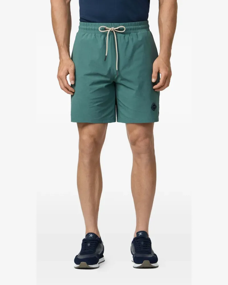 Hackett HS Joggingshorts mit Diamond-Patch - Grün Grün