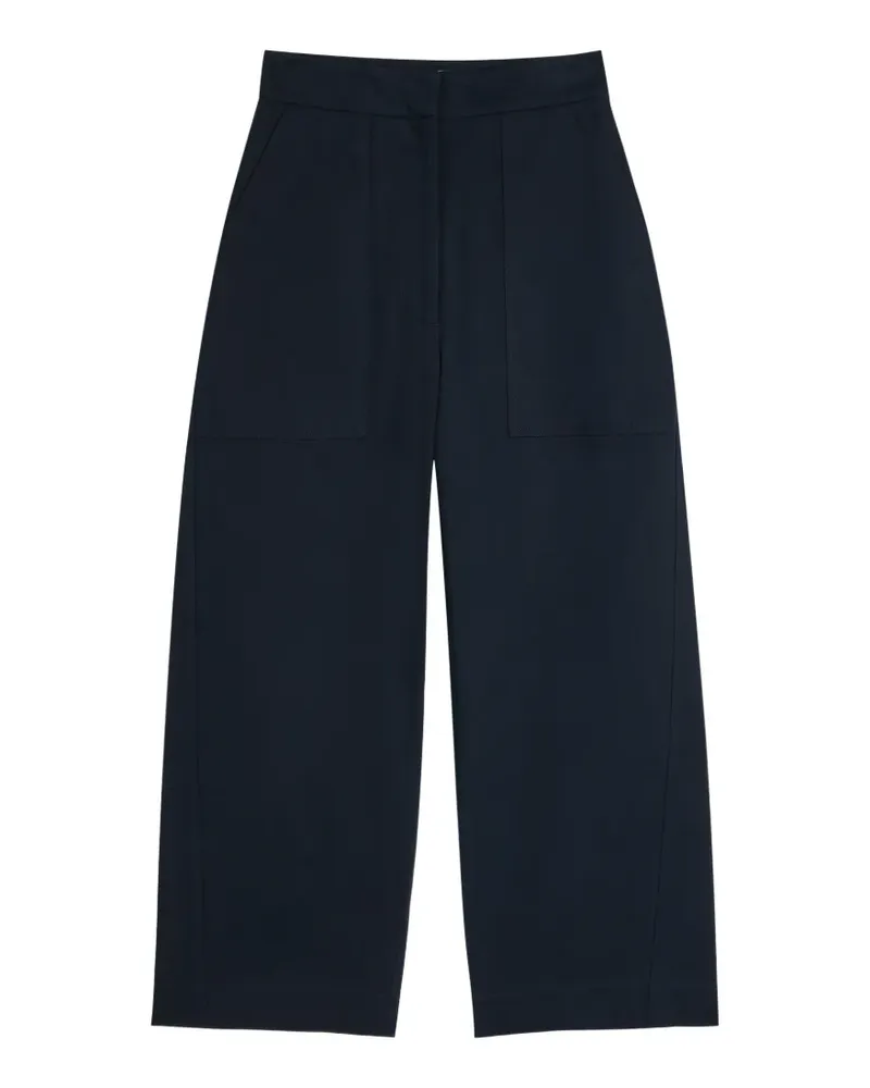 Studio Nicholson patch-pocket trousers - Blau Blau
