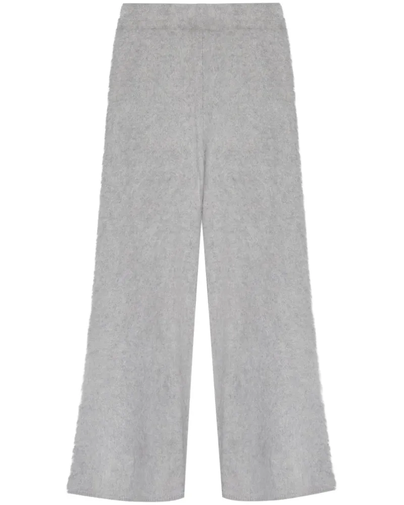Lisa Yang Hose mit gebürstetem Effekt - Grau Grau