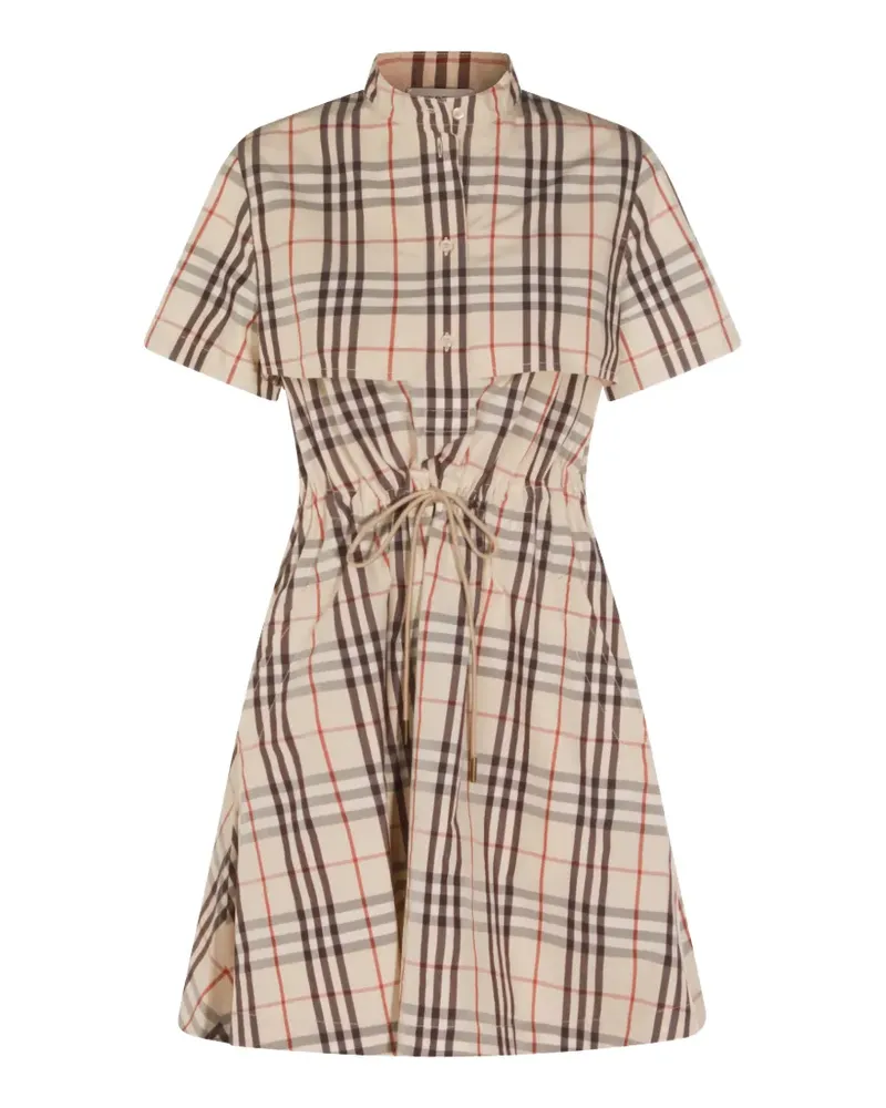 Burberry check shirt mini dress - Nude Nude