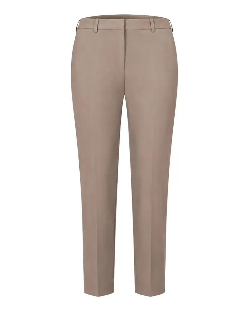 Cambio Krystal Slim-Fit-Hose - Nude Nude