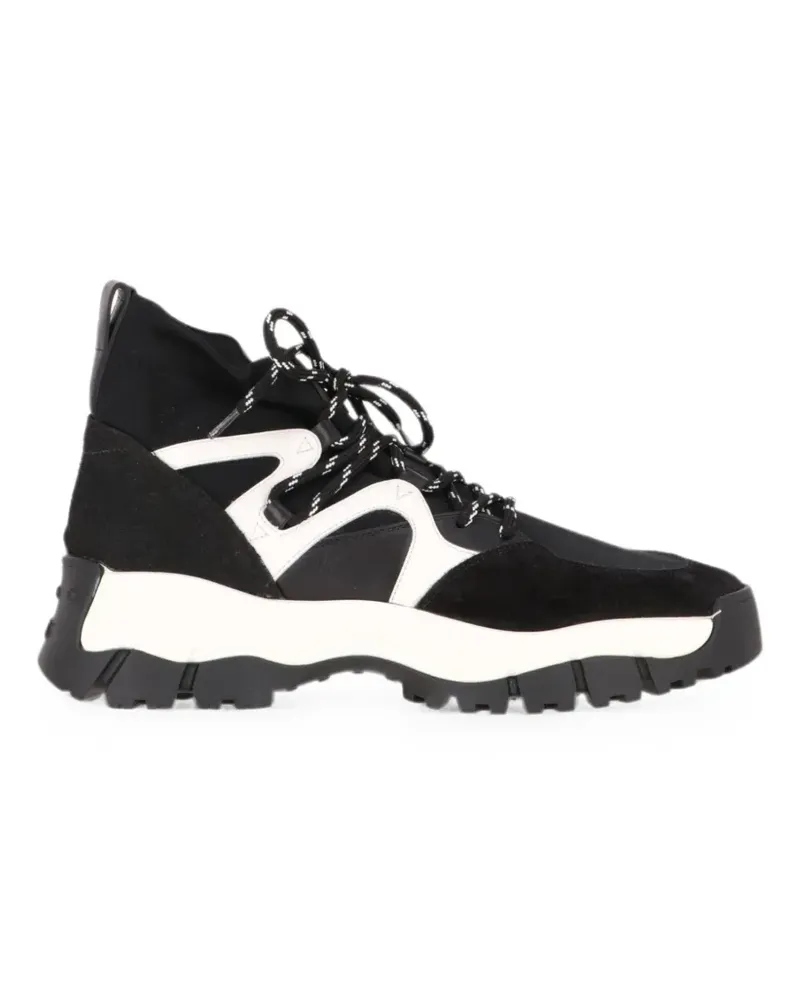 TOD'S panelled high-top sneakers - Schwarz Schwarz