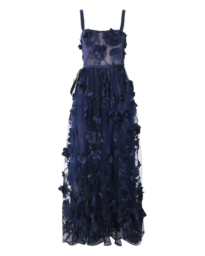 BRONX AND BANCO Anastasia Maxikleid - Blau Blau