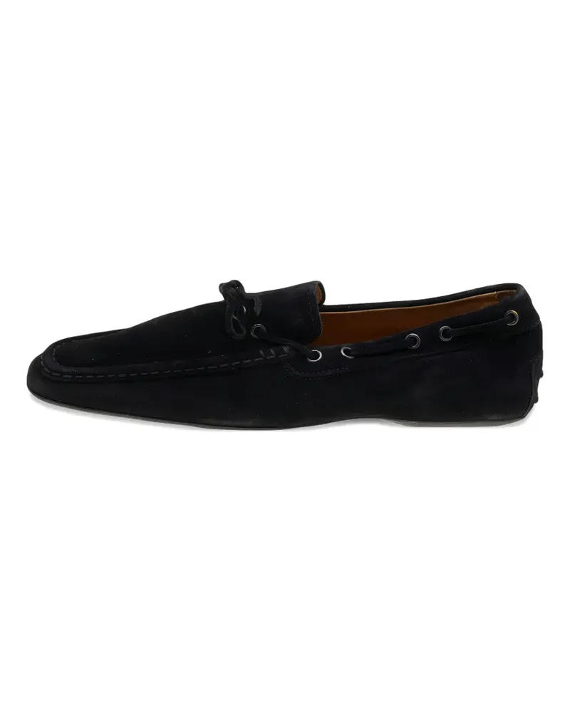 TOD'S Bow-embellished loafers - Schwarz Schwarz