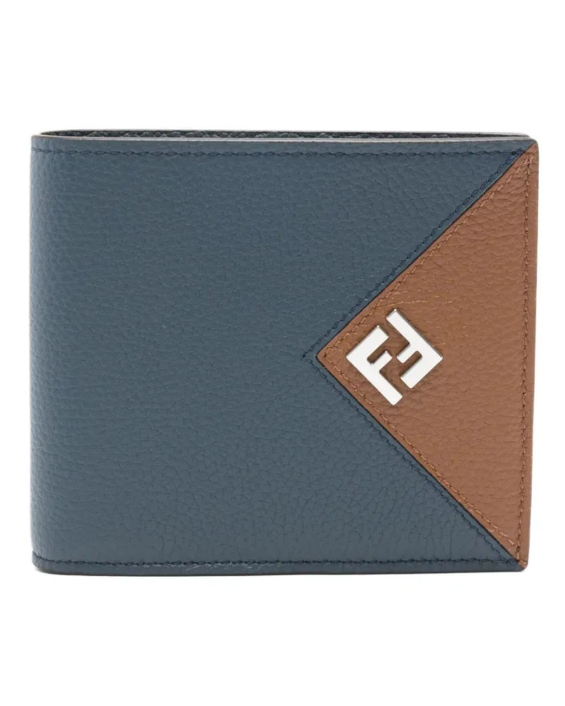 Fendi Portemonnaie mit FF - Blau Blau