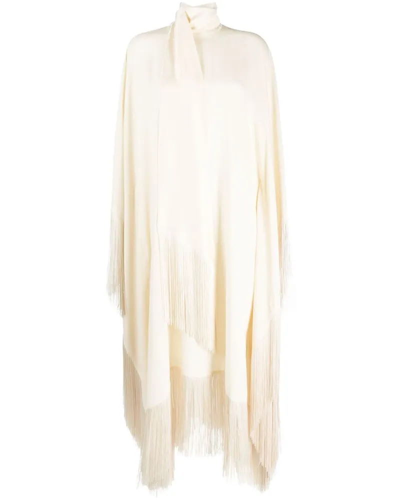 Taller Marmo Minikleid mit Fransen - Nude Nude