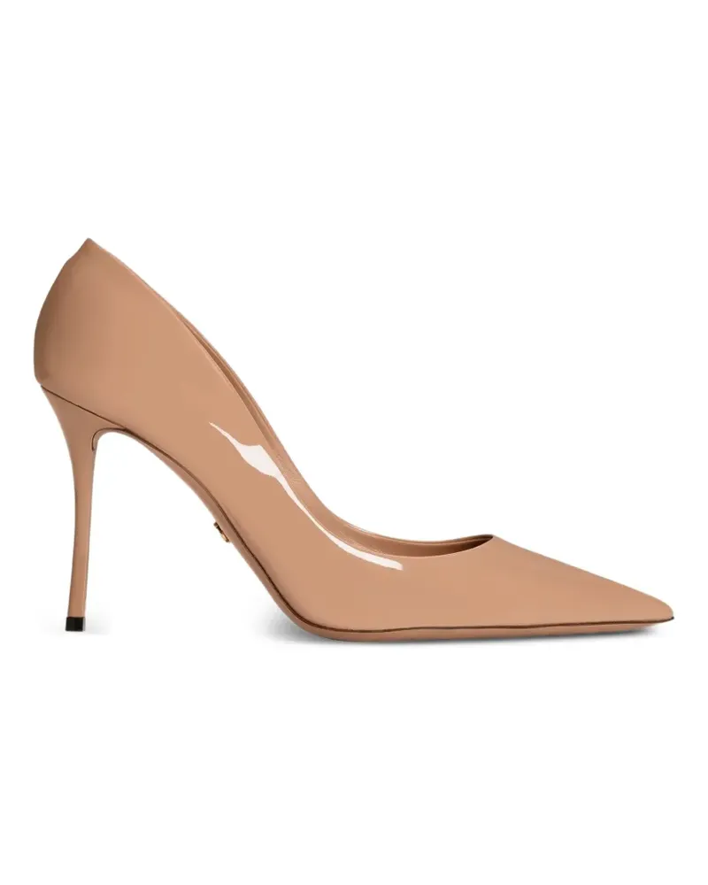 Dolce & Gabbana Pumps aus Lackleder - Nude Nude